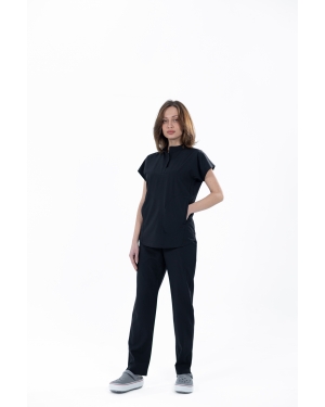 Dik Yaxalı Soft Tych Lycra dəst