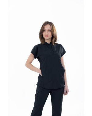 Dik Yaxalı Soft Tych Lycra dəst
