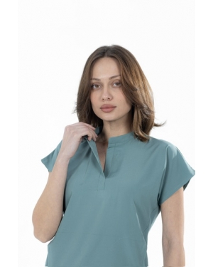 Dik Yaxalı Soft Tych Lycra dəst