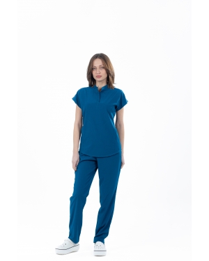 Dik Yaxalı Soft Tych Lycra dəst