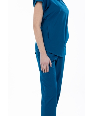 Dik Yaxalı Soft Tych Lycra dəst
