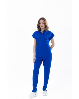 Dik Yaxalı Soft Tych Lycra dəst