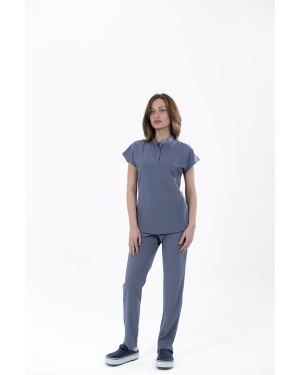 Dik Yaxalı Soft Tych Lycra dəst