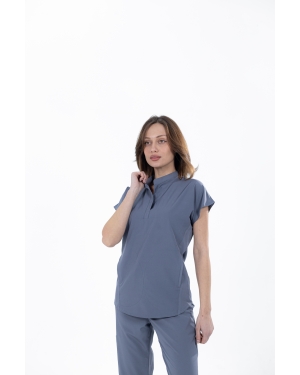 Dik Yaxalı Soft Tych Lycra dəst