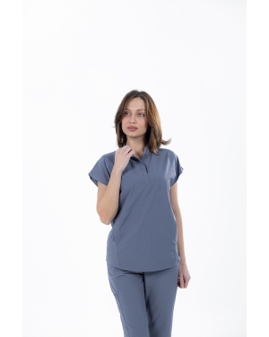 Dik Yaxalı Soft Tych Lycra dəst