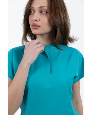 Dik Yaxalı Soft Tych Lycra dəst