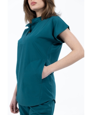 Dik Yaxalı Soft Tych Lycra dəst