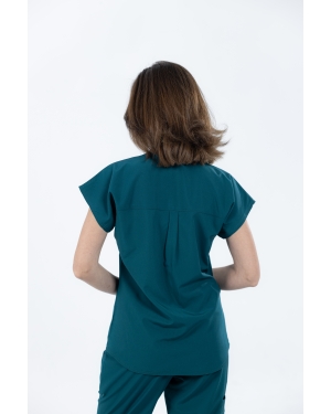 Dik Yaxalı Soft Tych Lycra dəst