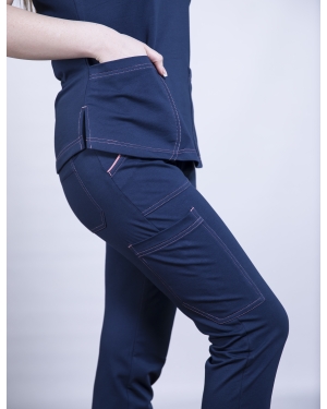 Sport model çəhrayı tikişli