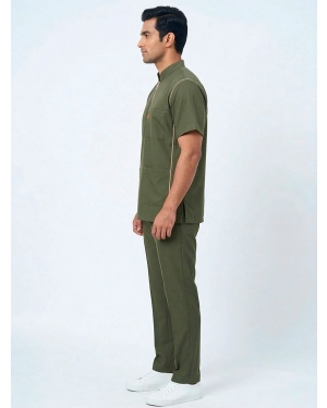 Tibbi Geyim,Orxan Model Xaki, Kod: 11156