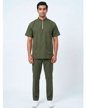 Tibbi Geyim,Orxan Model Xaki, Kod: 11156