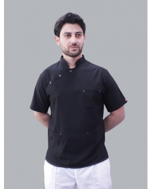 Tibbi köynək Kişilər üçün Model-AL qara Kod: 11202