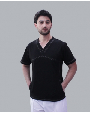 Tibbi köynək Sport model qara Kod: 11112