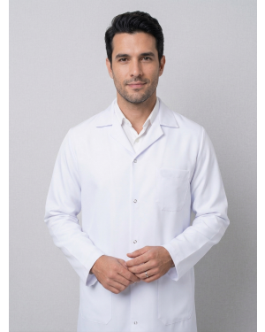 Həkim Xalatı,Klassik (İngilis) Yaxalı Kişi Xalatı, Kod: 11146