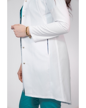 Tibbi Xalat,Model Təranə-likralı,Kod 11207