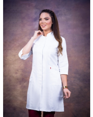 Tibbi Xalat,Model Yessentuki Ağ, Kod: 11144