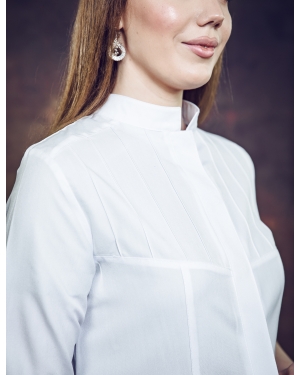 Tibbi Xalat,Qatlamalı Qadın Xalatı, Kod: 11214