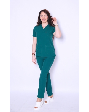 V yaxa model likralı, qarpız yaşılı, Kod: 11127